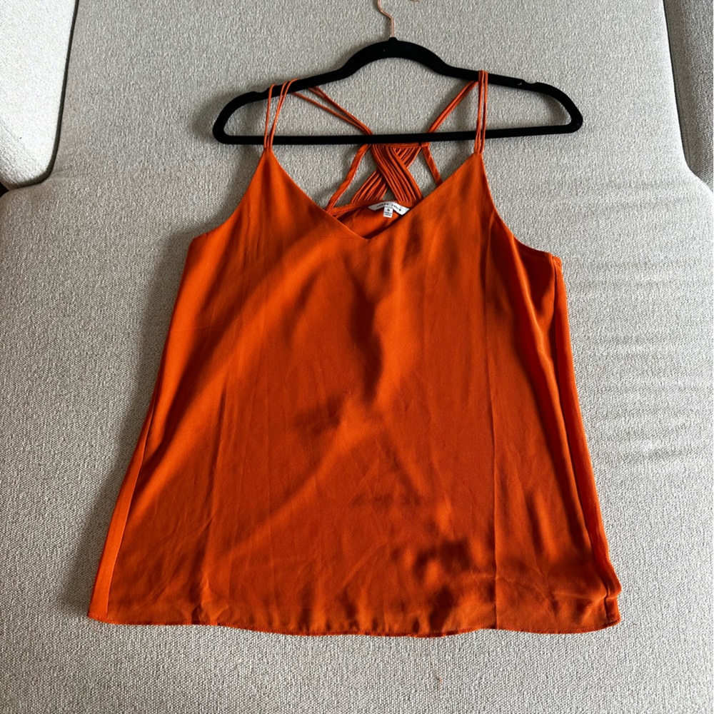 Burnt orange top- wore to Texas game